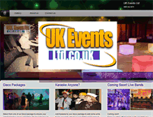 Tablet Screenshot of entertainment.ukeventsltd.com
